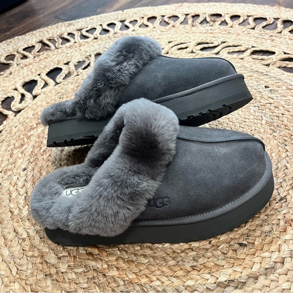 UGG Charcoal Women's Slippers - Picture 2 of 8